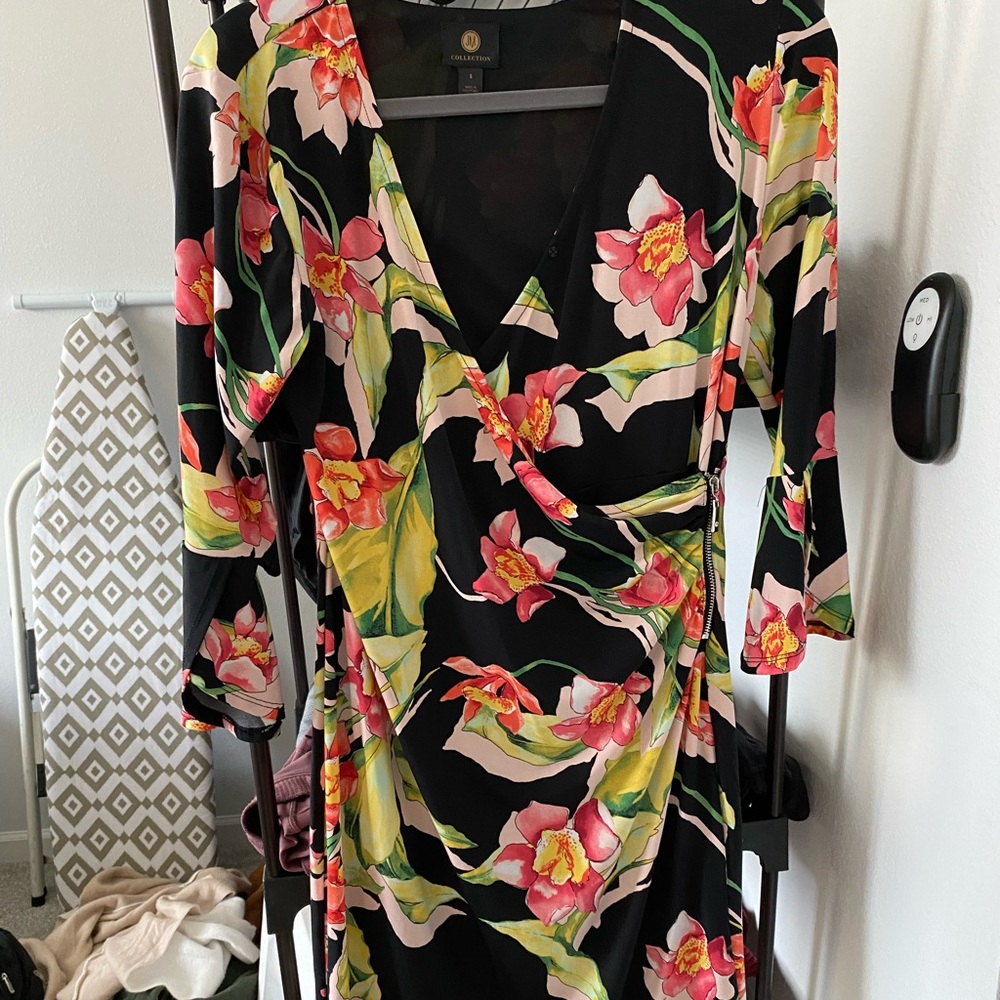 Floral MIDI BodyCon Dress